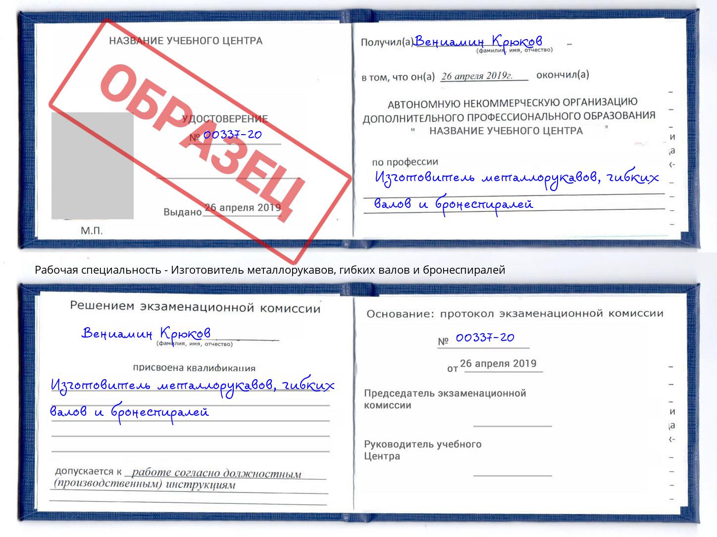 Изготовитель металлорукавов, гибких валов и бронеспиралей Златоуст